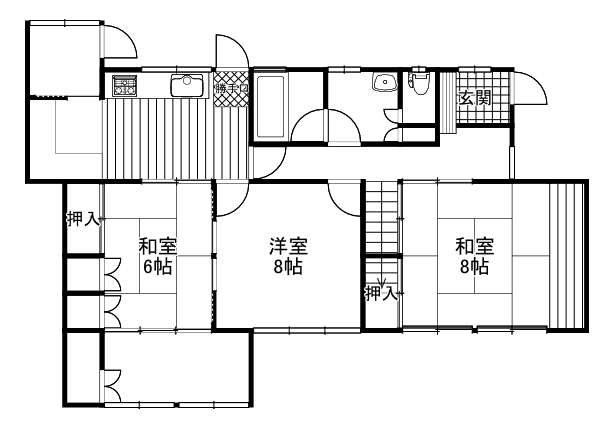 三輪10丁目　中古住宅