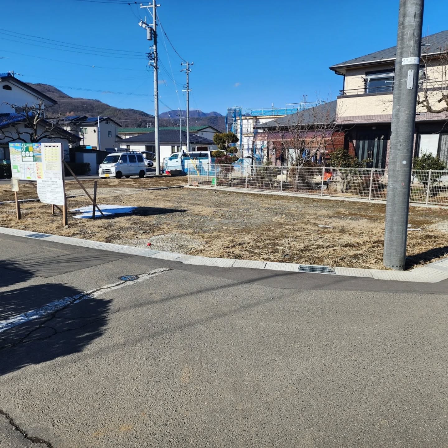 篠ノ井布施五明　1区画販売中　建築条件なし