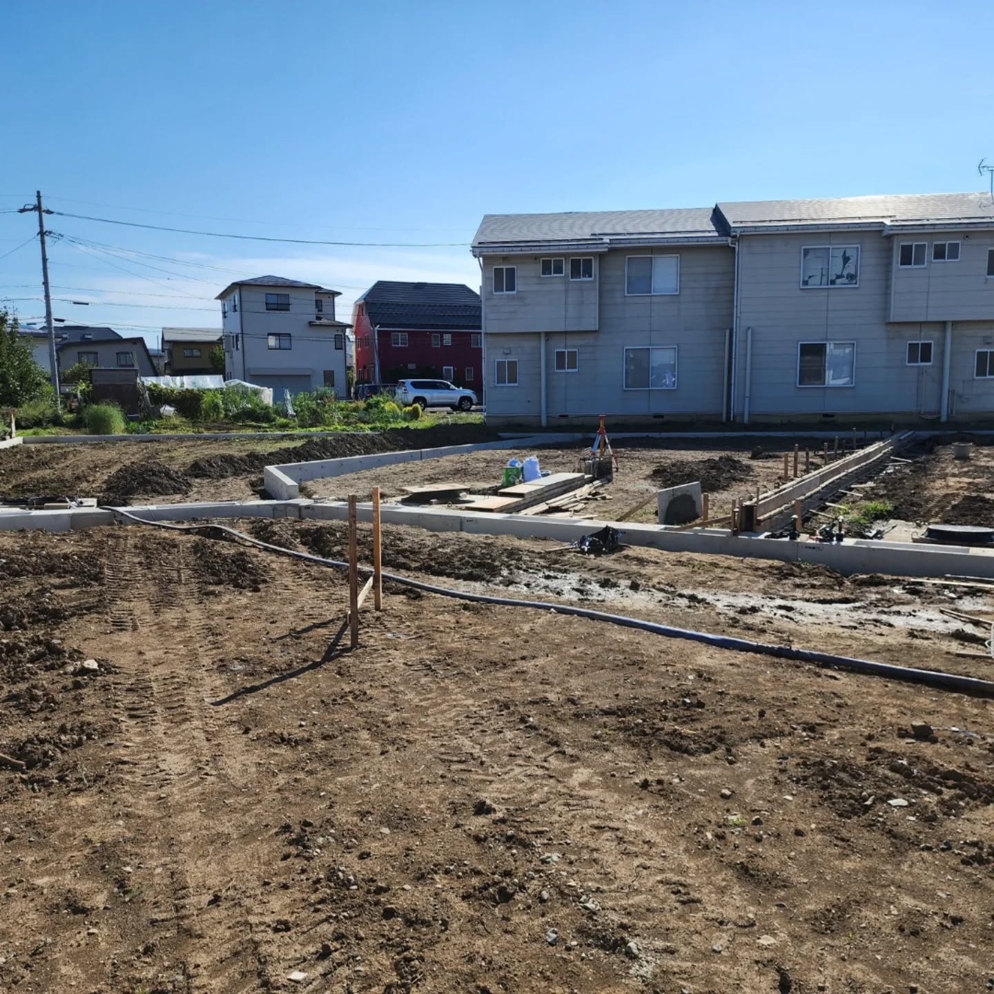 富竹　6区画分譲地　1区画販売中　建築条件なし
