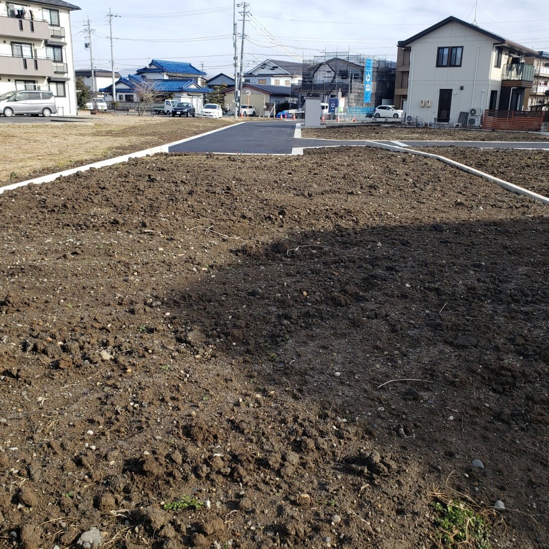 富竹　1区画販売中　建築条件なし